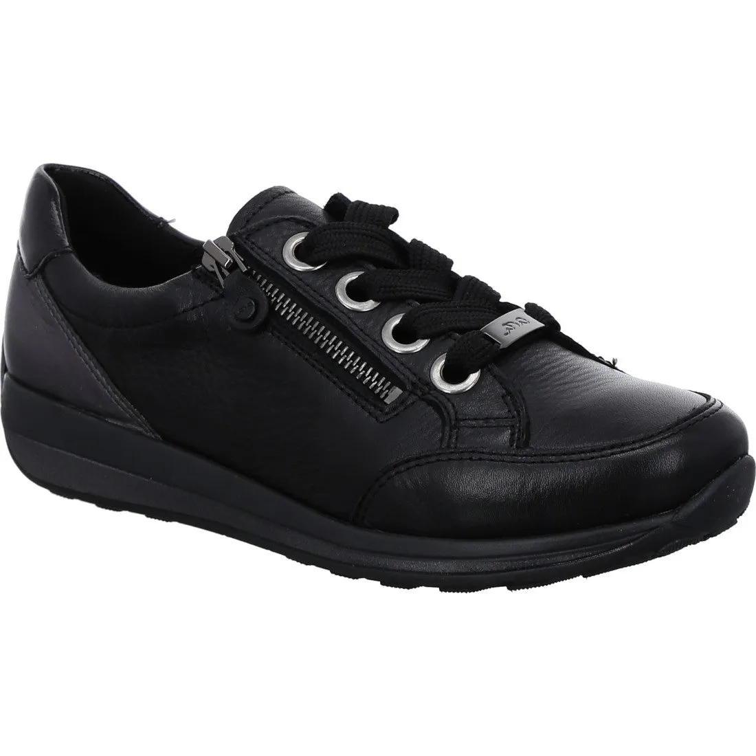 Ara Osaka Ladies Zip side Lace Sneaker