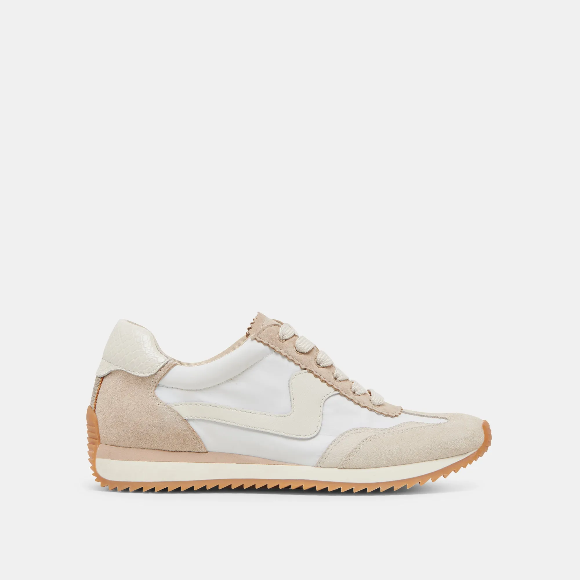 B NOTICED SNEAKERS IVORY MULTI NYLON