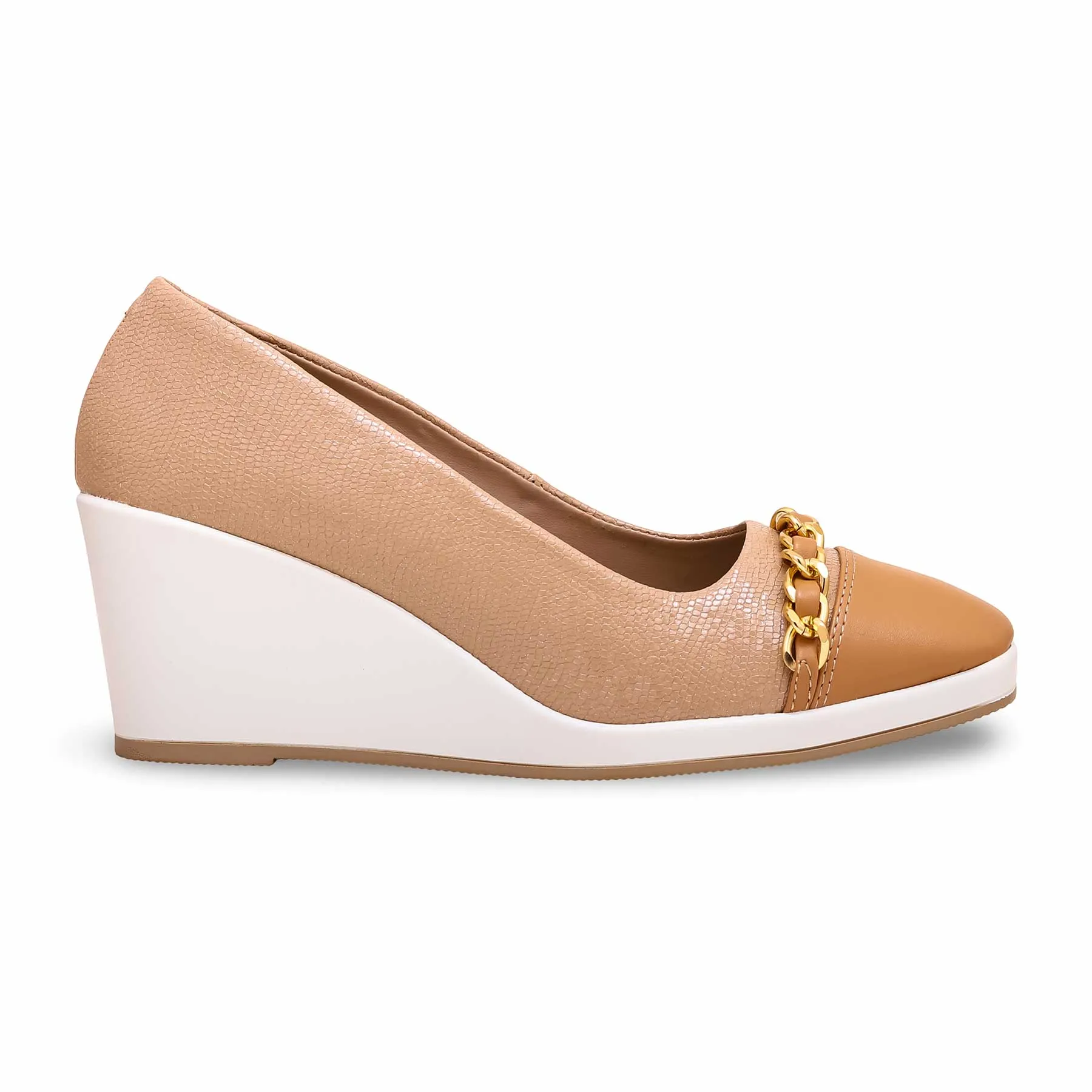 Beige Court Shoes WN7379