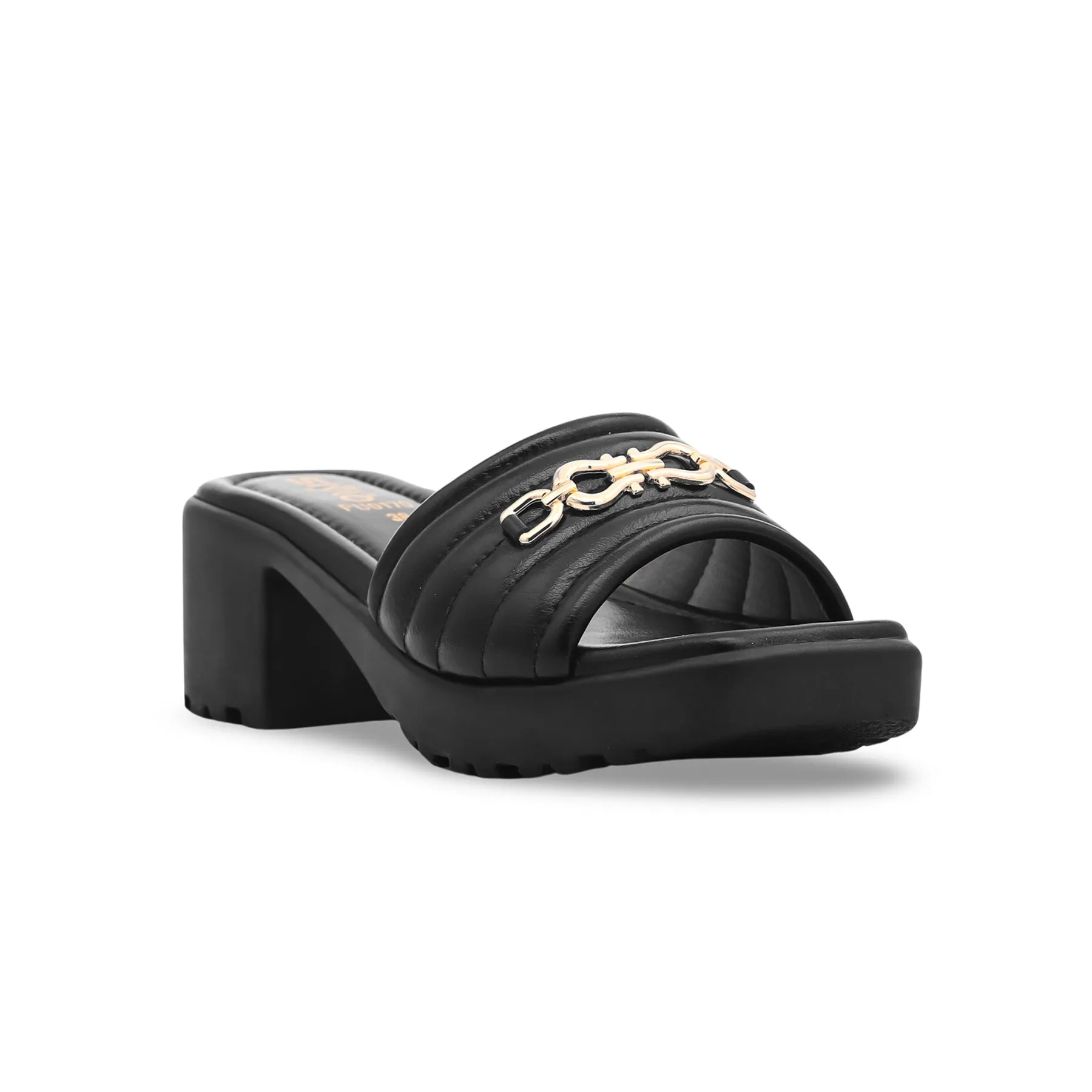 Black Formal Slipper PU0170