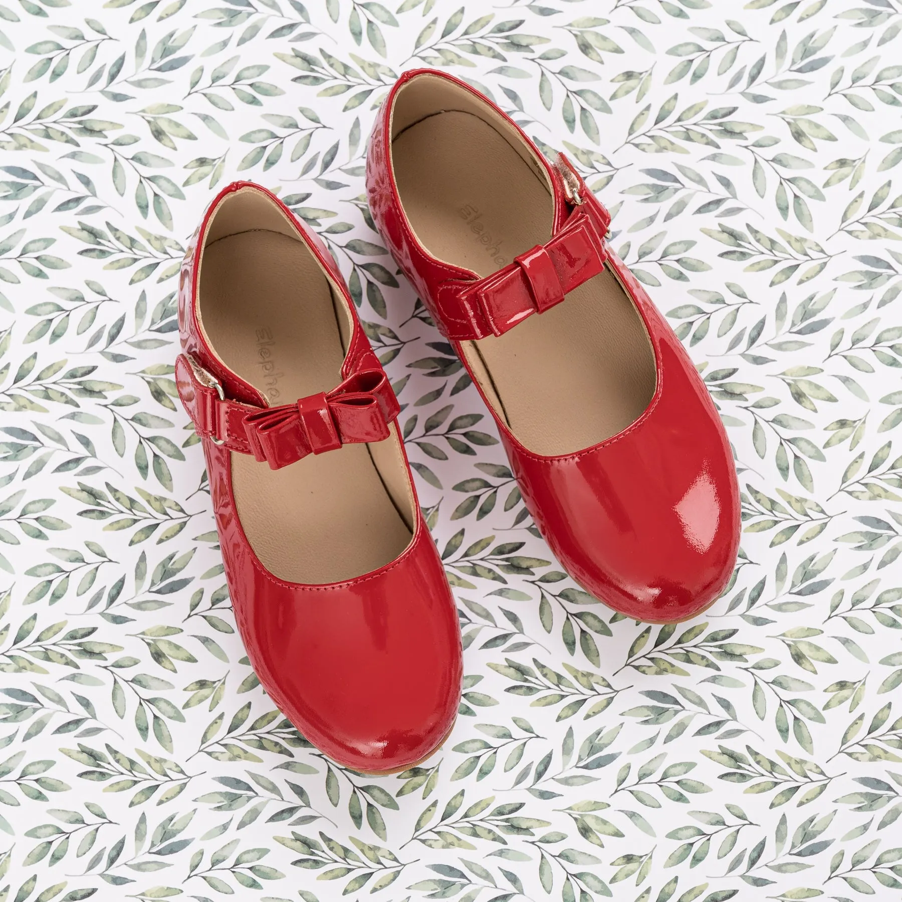 Charlotte Mary Jane Patent Red