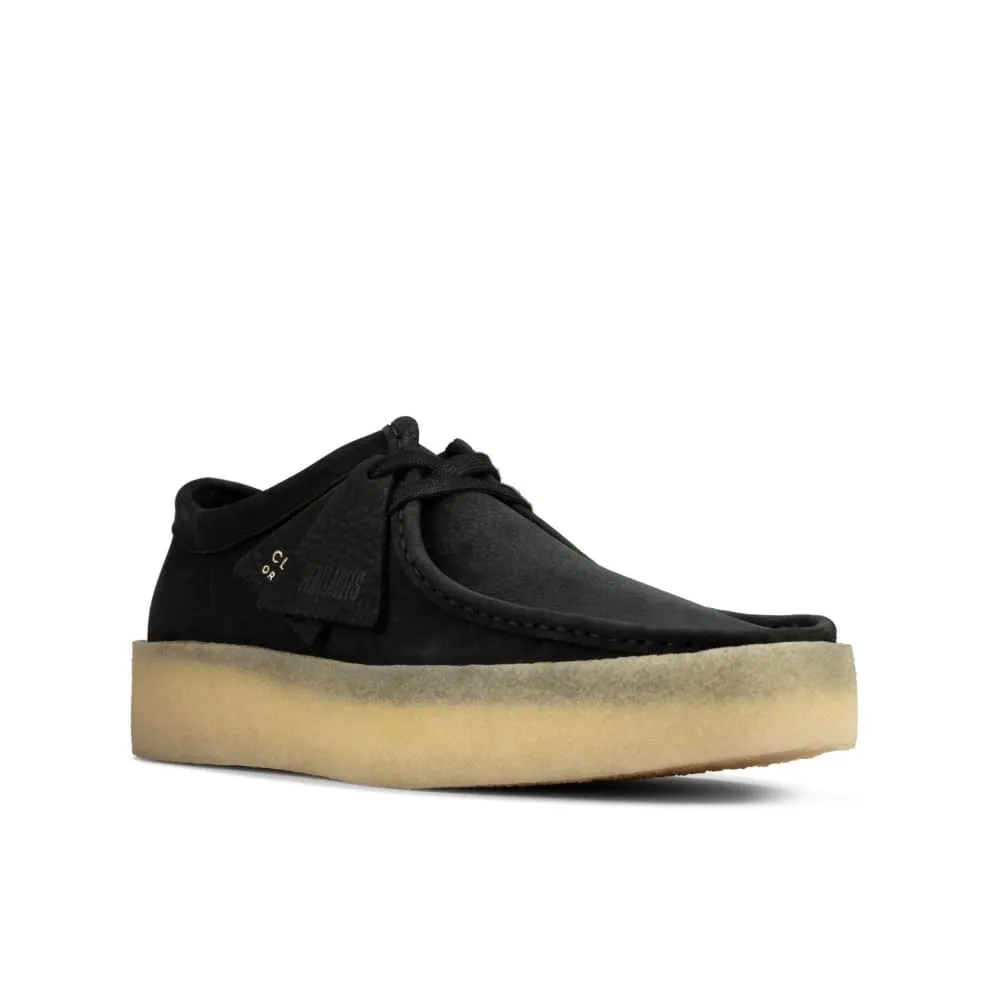 Clarks Originals Wallabee Cup Men's Black Nubuck 26158144