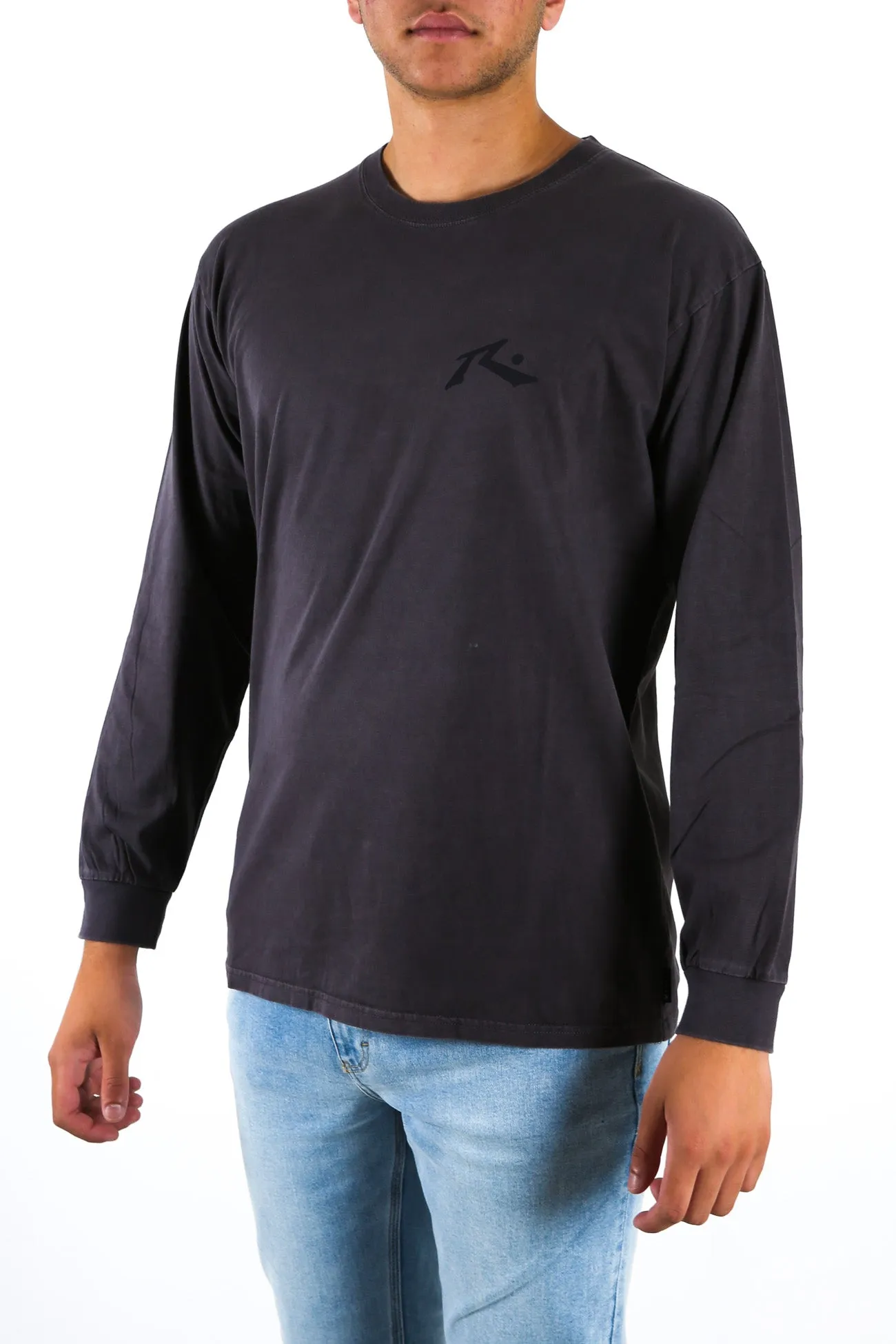 Comp Wash Long Sleeve Tee Coal