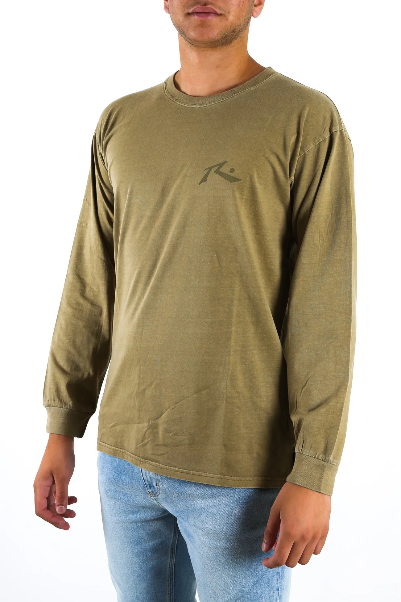 Comp Wash Long Sleeve Tee Covert Green