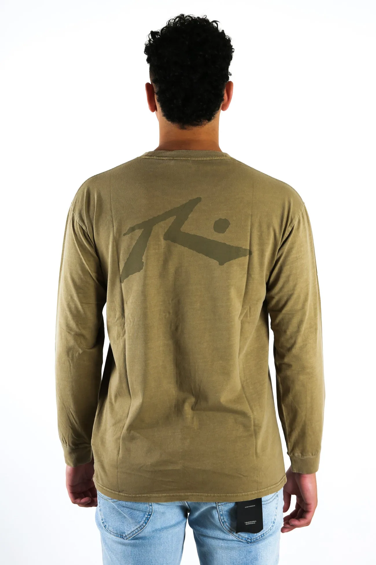 Comp Wash Long Sleeve Tee Covert Green