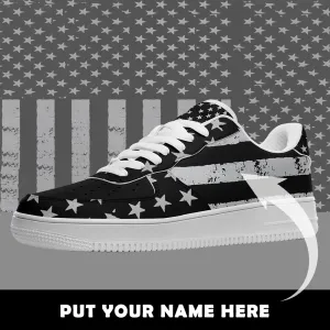 Custom corporate gifts, business holiday gifts AF1-B05602 Custom AF1 American Flag, USA Flag Sneakers AF1, Shoes, Printed Shoes