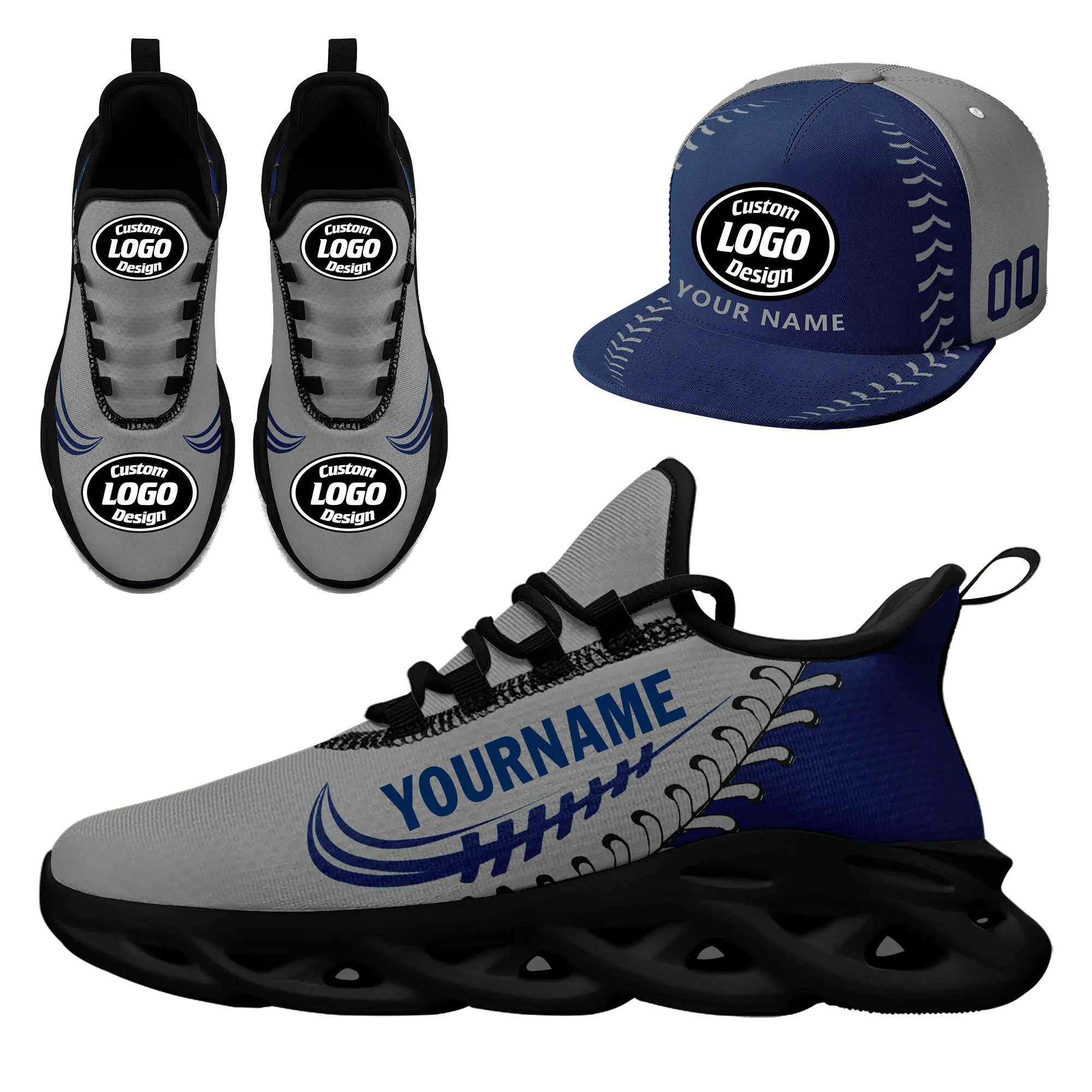 Custom MaxSoul Shoes and Hat Combo Personalized JH-bd0b00ea-ac