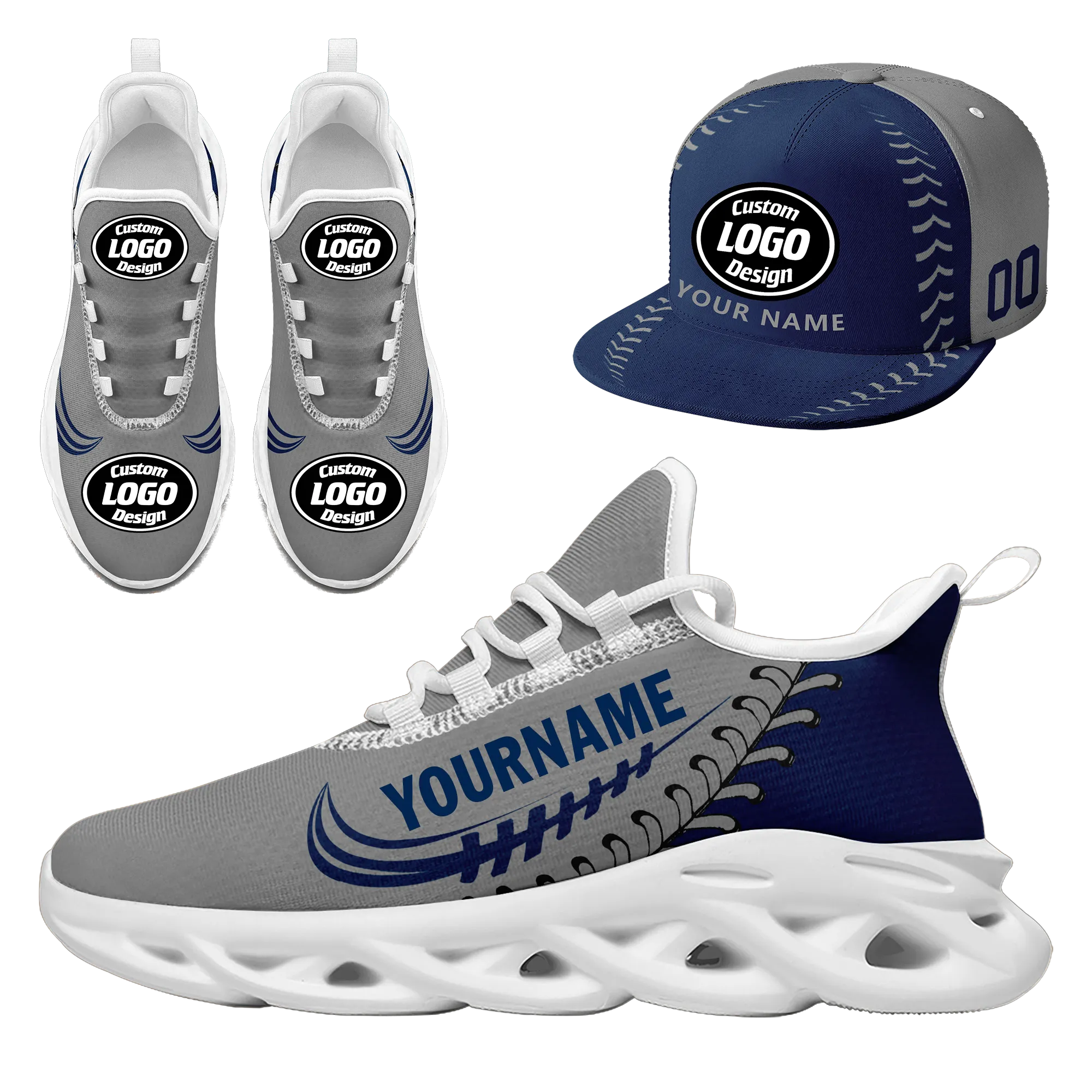 Custom MaxSoul Shoes and Hat Combo Personalized JH-bd0b00ea-ac