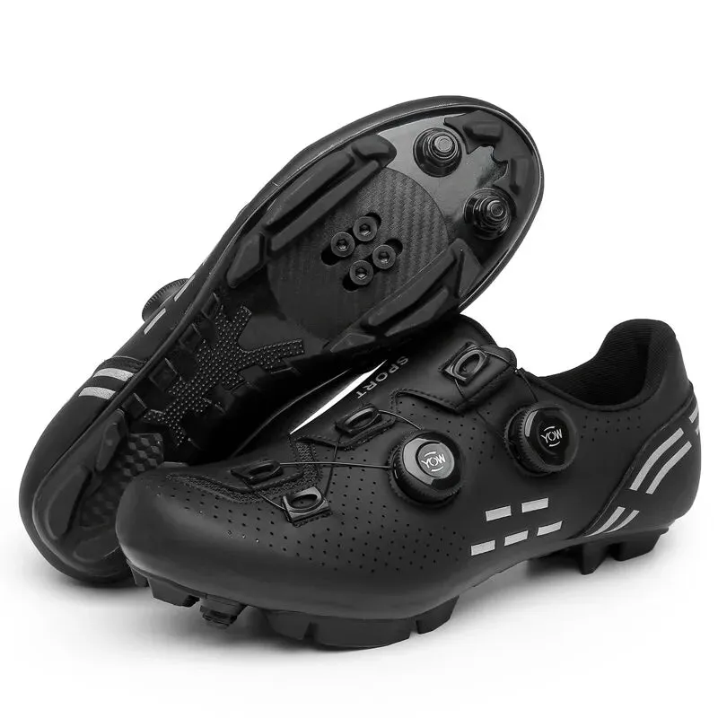 Cycling Sneaker MTB Men Sports Dirt Bike Shoes Spd Pedal Mountain Bicycle Footwear Speed Racing Man Flat Off Road Cycling Shoes