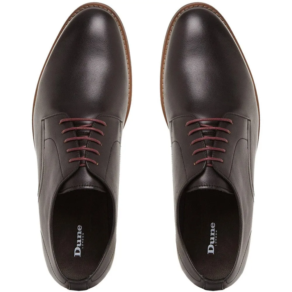 Dune Suffolks Leather Smart Gibson Shoes