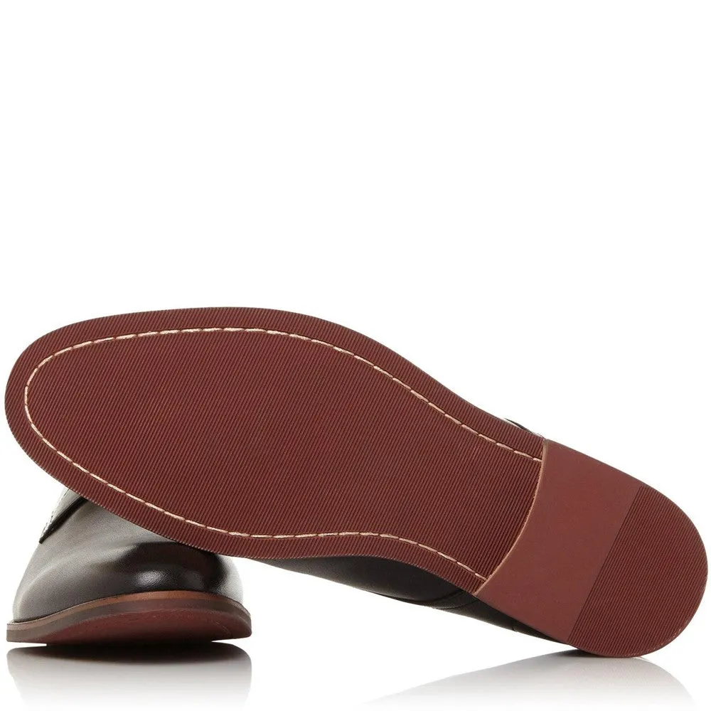 Dune Suffolks Leather Smart Gibson Shoes