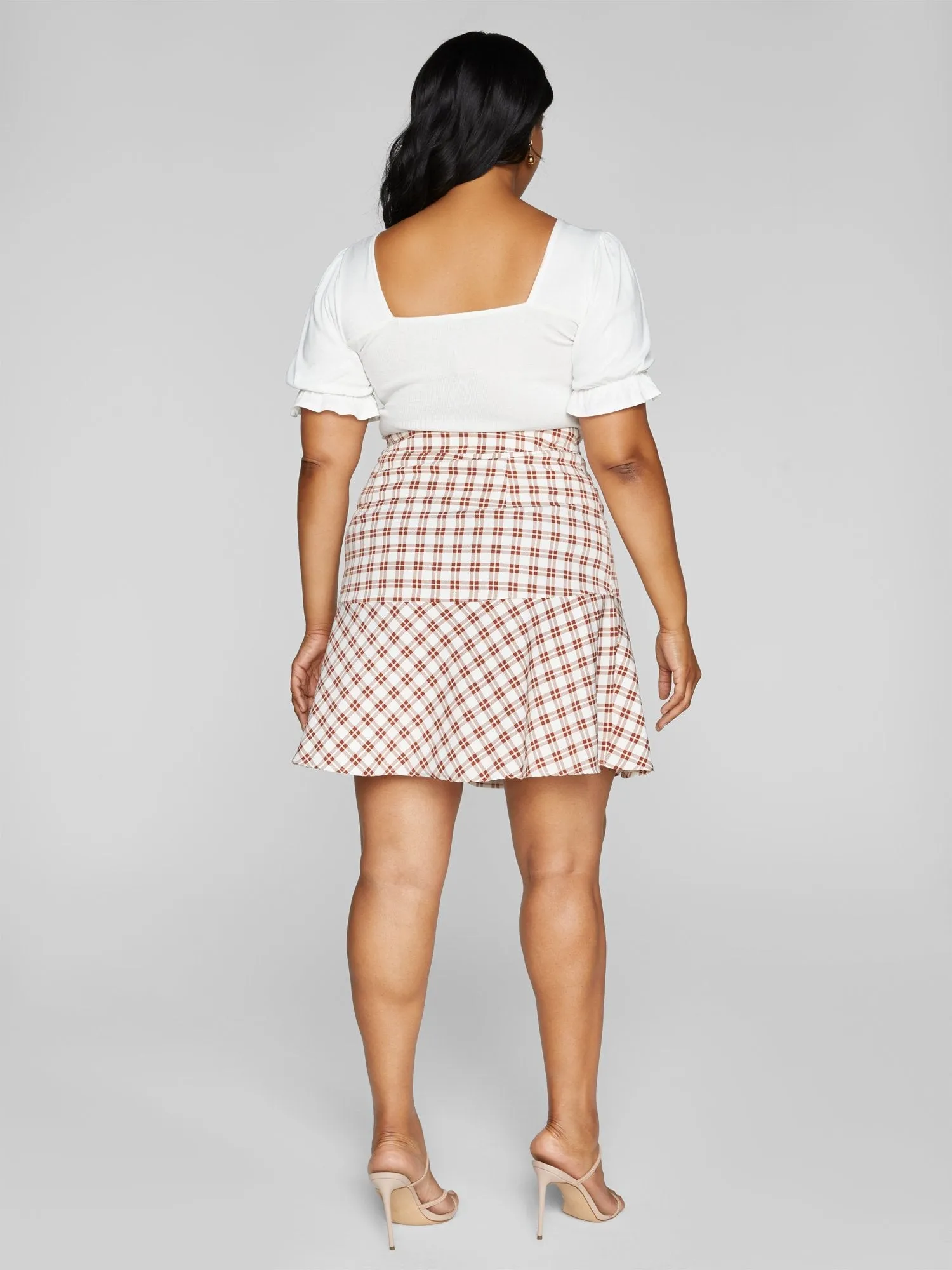 Fashion To Figure - Marley Plaid Mini Skirt