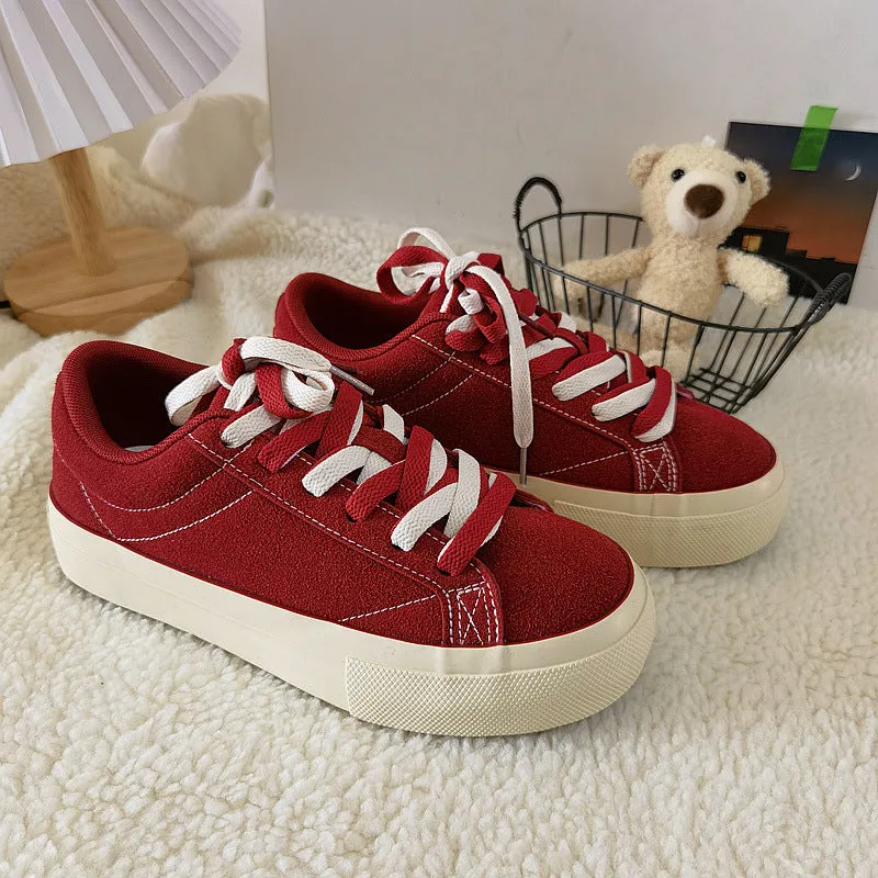 Glamorous Women's For Trendy Retro Versatile Canvas Shoes