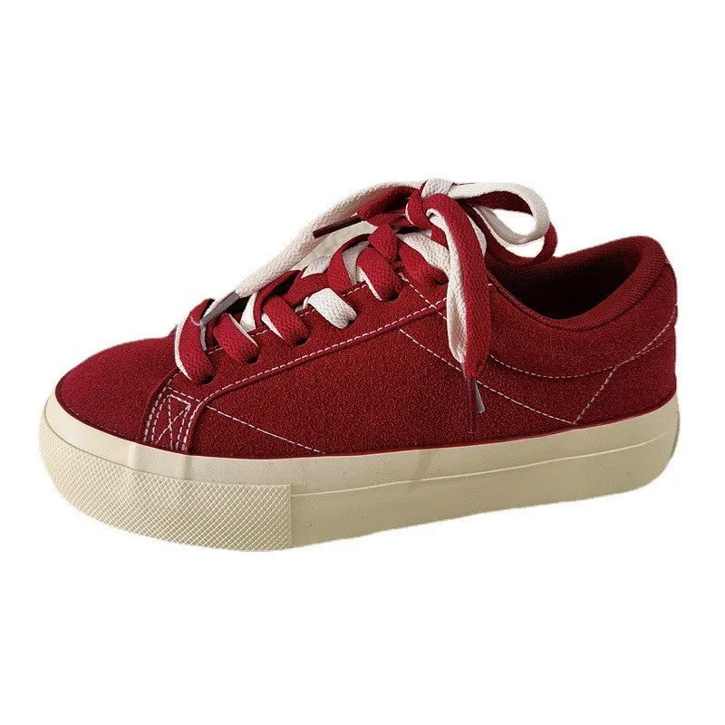 Glamorous Women's For Trendy Retro Versatile Canvas Shoes