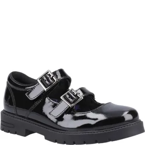 Hush Puppies Ella Patent Junior School Shoes