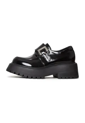 Leather Loafers - Black