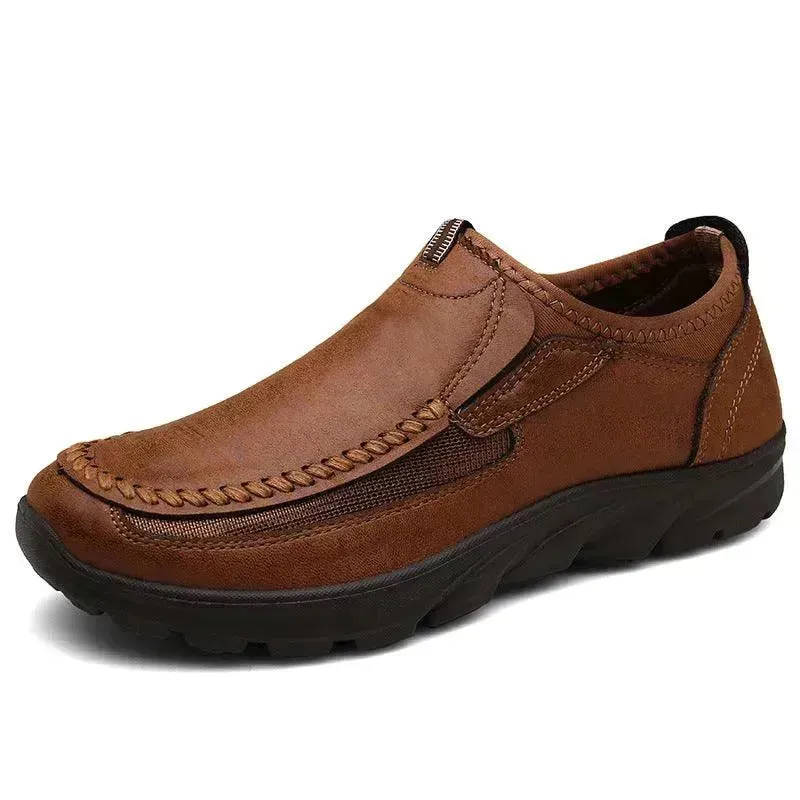 Leather Shoes Men's British Leather Shoes Casual Shoes