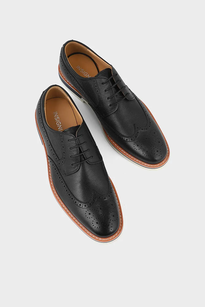 Men Formal Derby M34060-Black