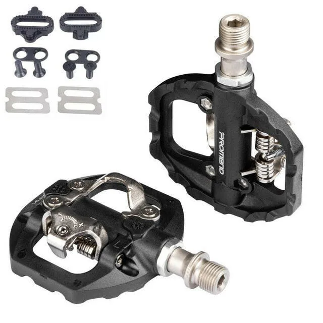 MTB Bike self-locking pedal nylon DU   3 peilin lager Berg XC Klick Fahrrad SPD fahrrad Pedal Inc stollen pedal fahrrad teile