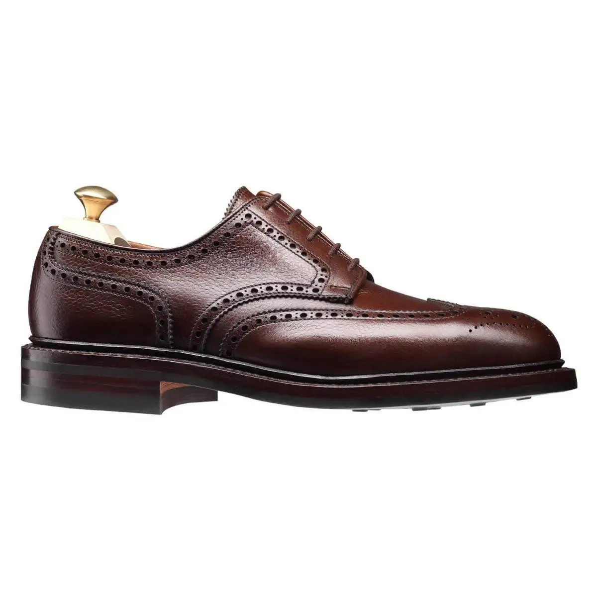 Pembroke Dark Brown Scotch Grain Shoes