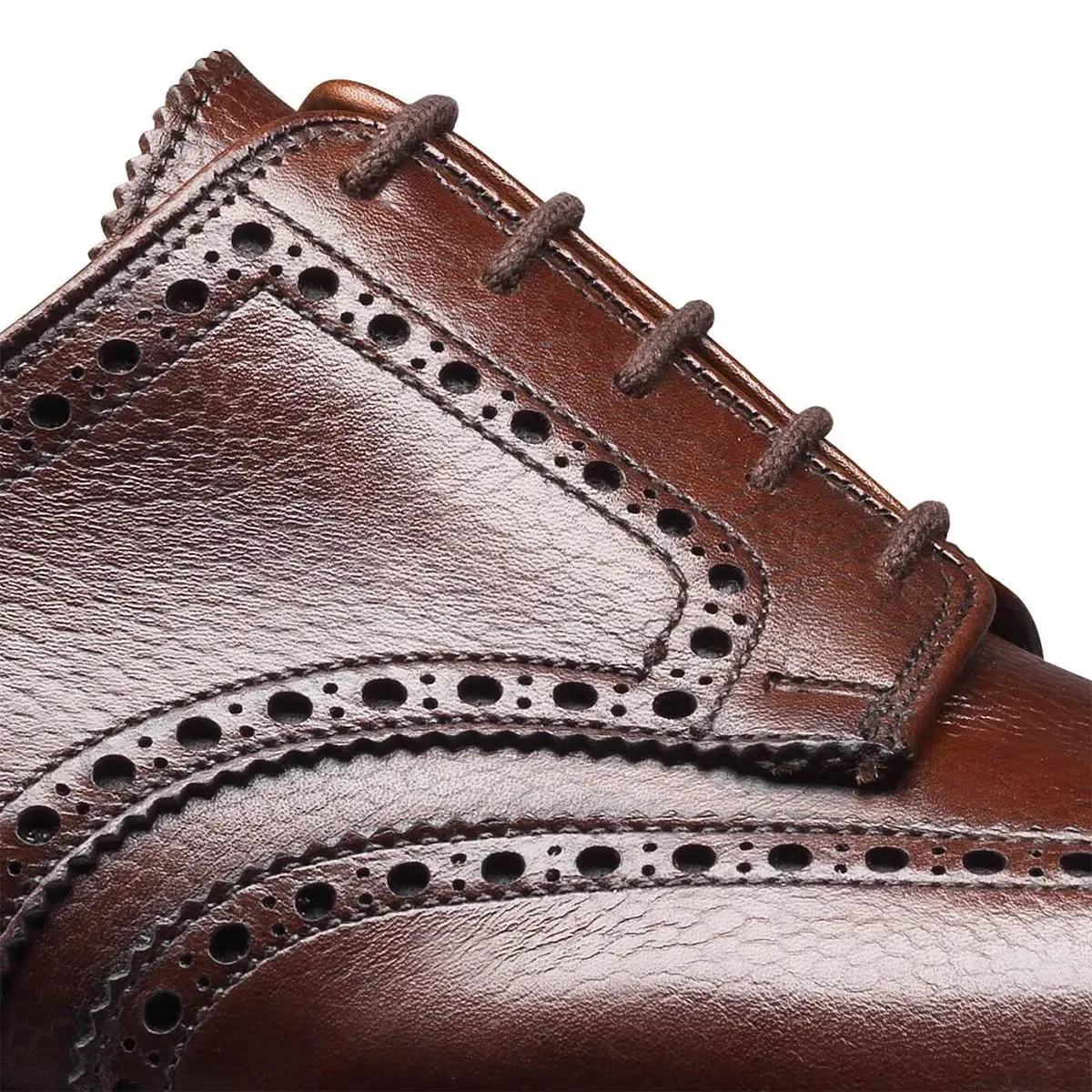 Pembroke Dark Brown Scotch Grain Shoes