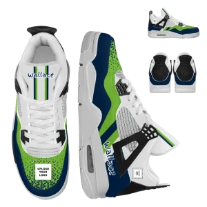 Personalized Sneakers, Custom Sneakers, Put name or business name on it, AJ4-C05107