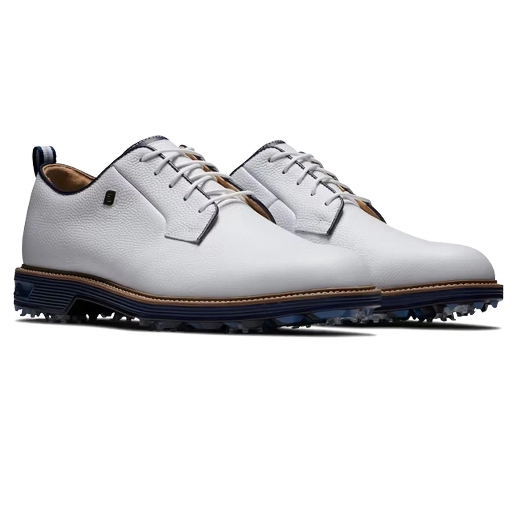 Premiere Series Field Cleated Golf Shoes White/Navy - 2024