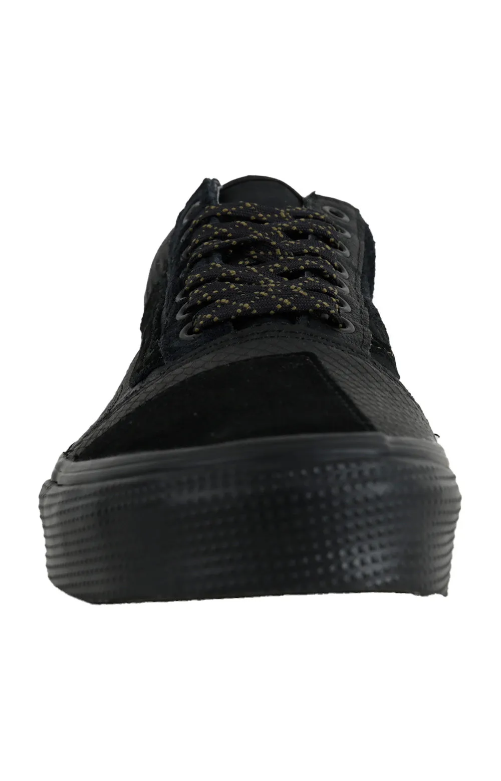 (Q4P1OJ) Patchwork Mono Era Shoes - Black