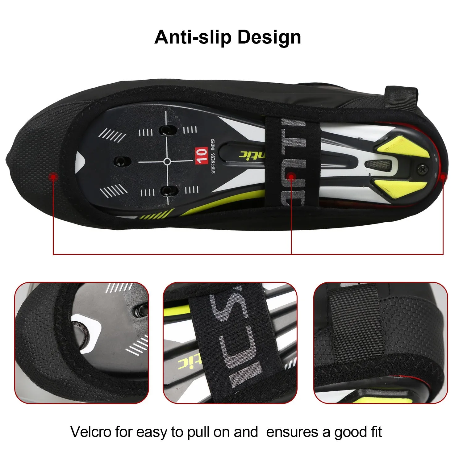 Santic Maki Men Cycling Overshoes