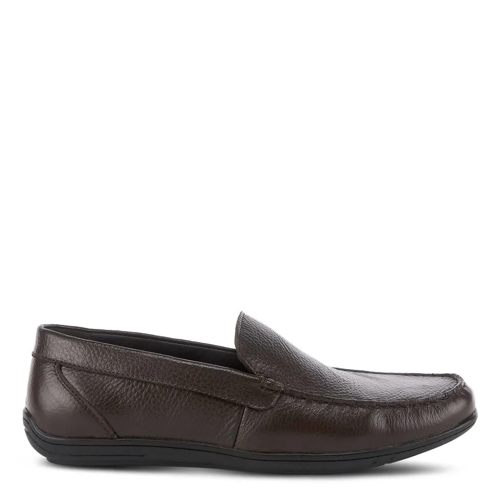 Spring Step Shoes Ceto Leather Driving Loafers