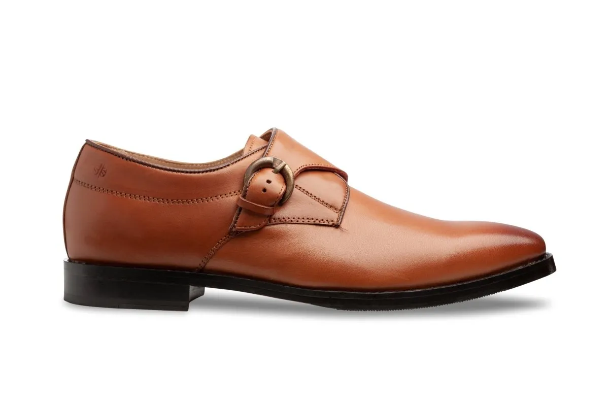 Tan Monk Strap