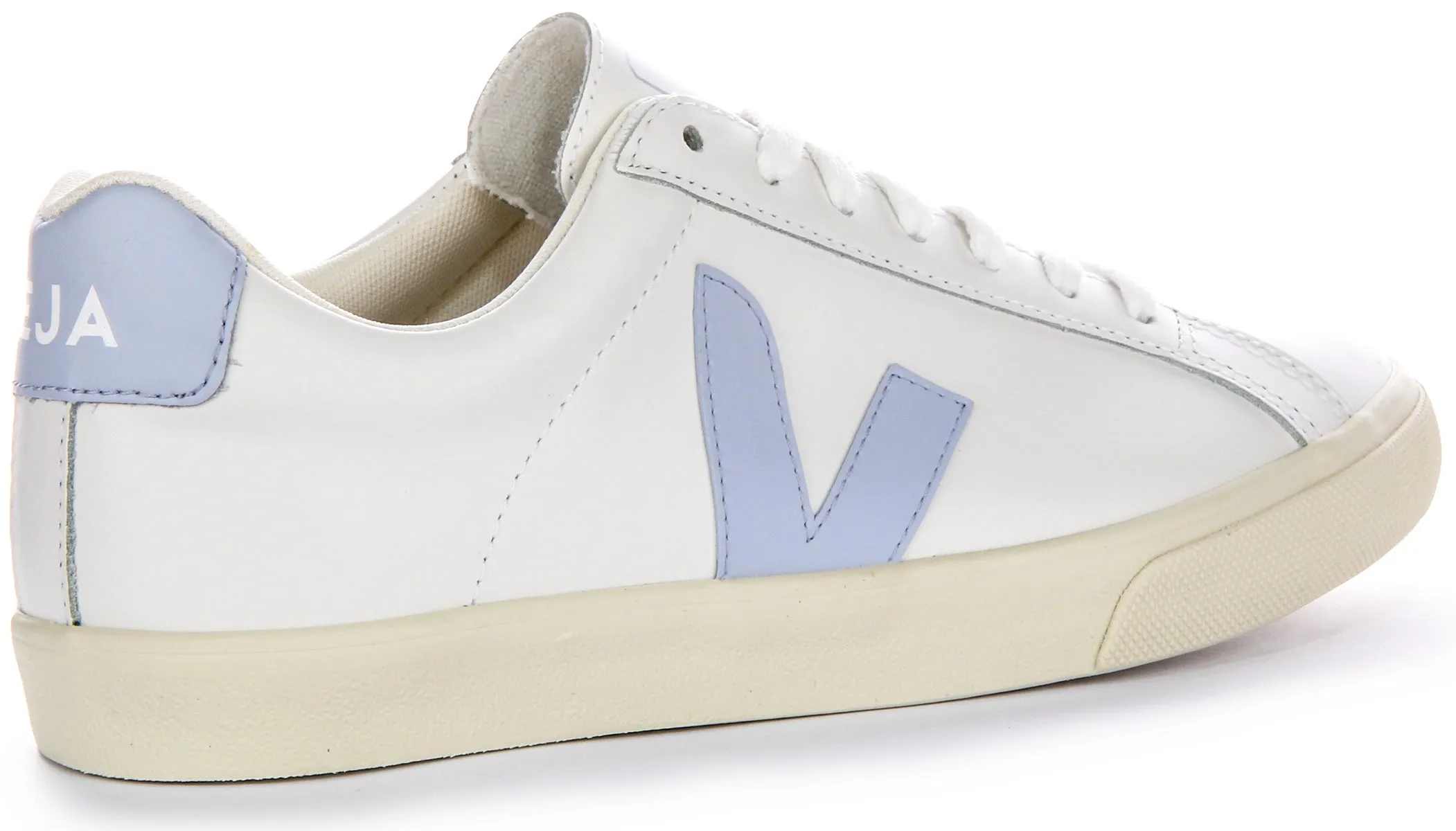 Veja Esplar Logo In White Blue For Women