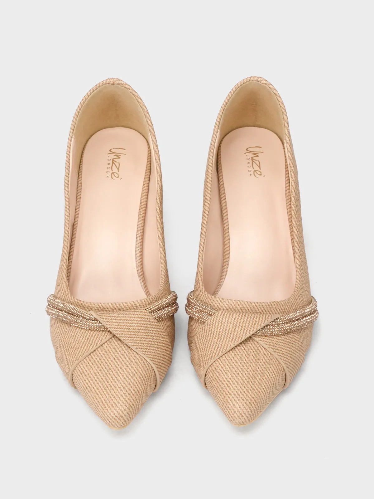 Women's "ALBALI" Formal Block Heel Courts