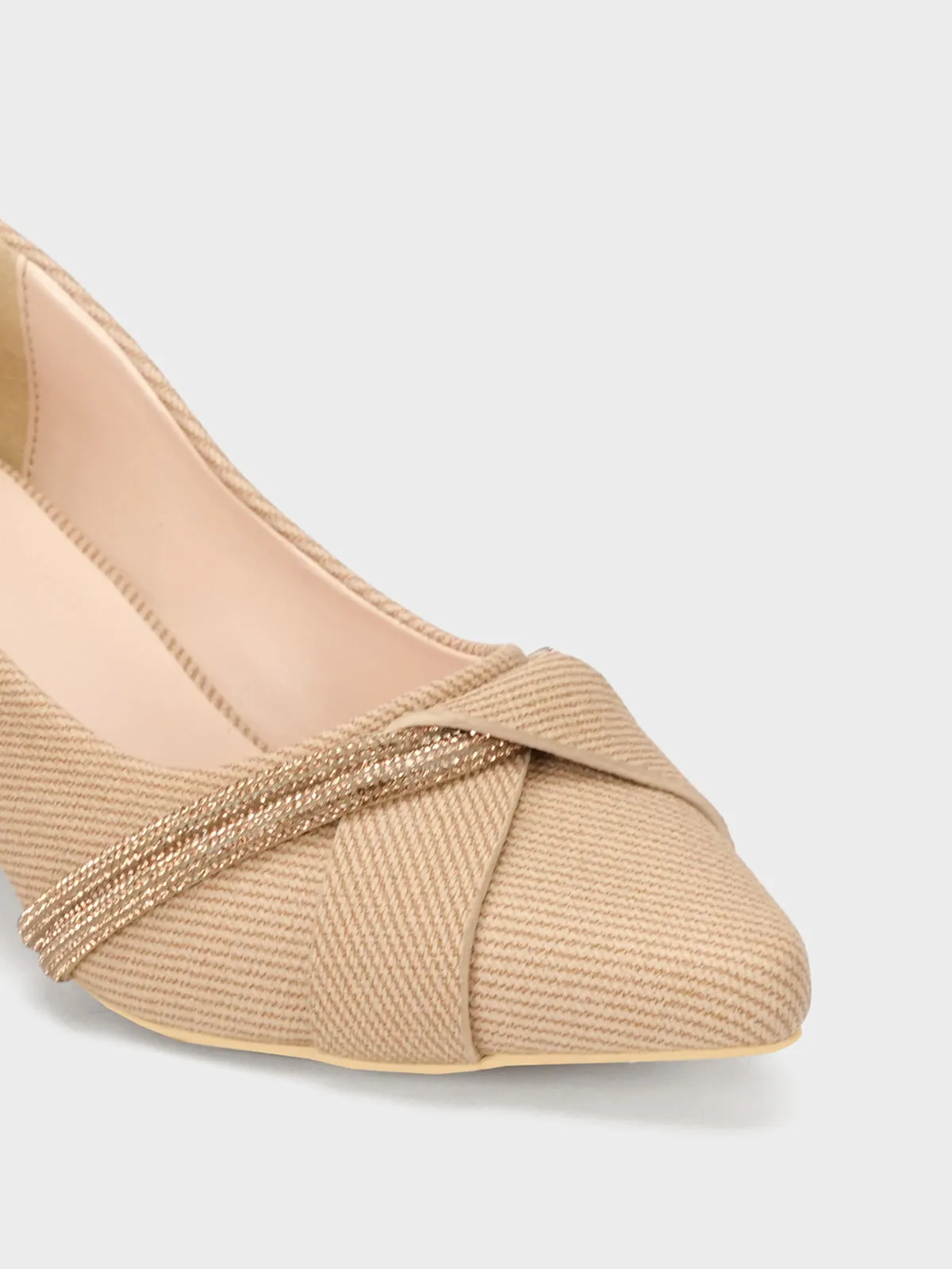 Women's "ALBALI" Formal Block Heel Courts